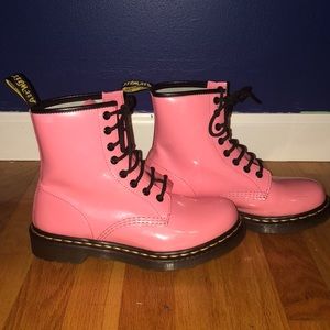 hot pink dr martens